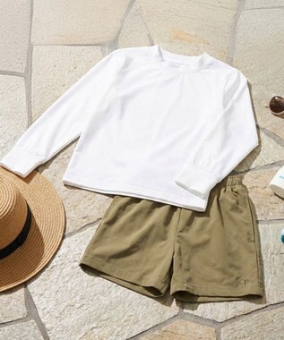 OP／FILA 【Ocean Pacific】ラッシュロンT+ボードショーツ2点セット