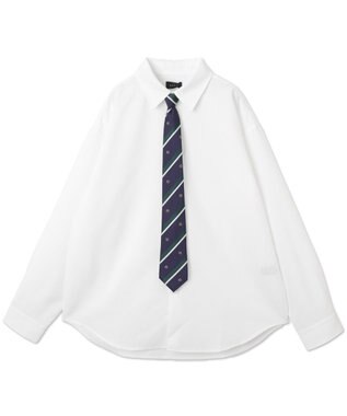 WEGO アソートネクタイ付きシャツ（LS） 柄1