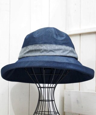 石田製帽 備後デニム セーラ ネイビー