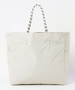 LARGE 2 WAY TOTE/バーチ/オリーブプレイスメント, バーチ/オリーブプレイスメント, F