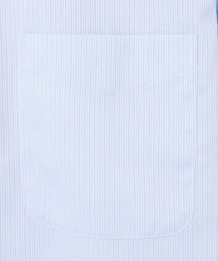 J.PRESS MEN 【PREMIUM PLEATS / 形態安定】スーピマコットンドビーストライプ シャツ/レギュラーカラー サックスブルー系1