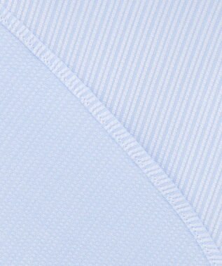 J.PRESS MEN 【PREMIUM PLEATS / 形態安定】スーピマコットンドビーストライプ シャツ/レギュラーカラー サックスブルー系1