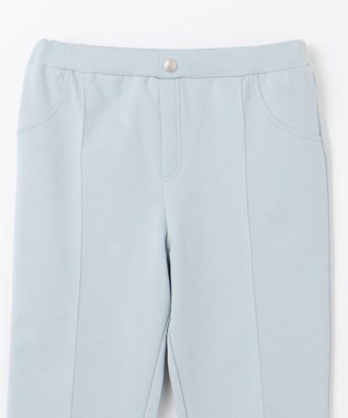 組曲 KIDS 【150-160㎝】ストレッチツイル パンツ ダルブルー系