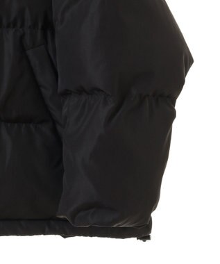 earth music&ecology フーディーパファーブルゾン ブラック