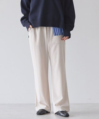 AMERICAN HOLIC 美・美・美ベイカーフレアパンツ Ivory