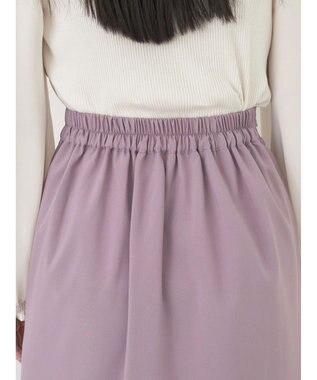 earth music&ecology アシメラッフルヘムスカート Pink