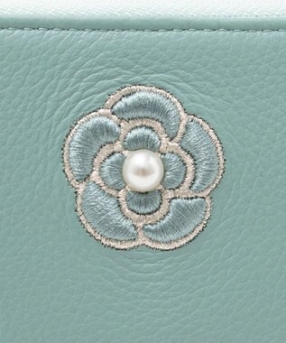 CLATHAS ポリシャス ラウンド長財布 ミント