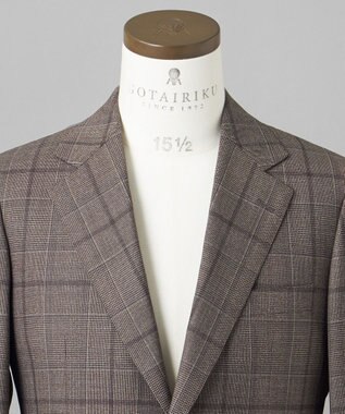 GOTAIRIKU 【TALLIA DI DELFINO】17MICRON スリーピーススーツ ダークブラウン系4