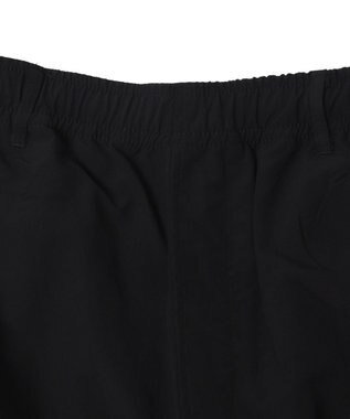 WEGO 【ウエストゴム/MLサイズ展開】ナイロンイージーカーゴパンツ ブラック