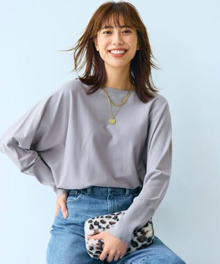 23区 フェイクファー ショルダーバッグ キャメルレオパード