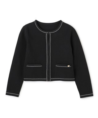 TOCCA NIGHT GROOVE ニットジャケット ブラック系