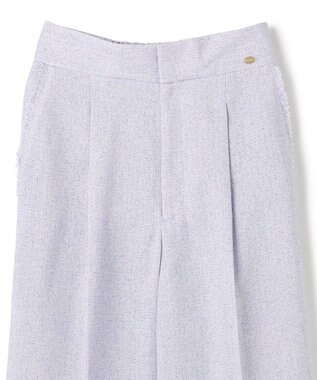 TOCCA 【八木アリサさん着用】【消臭】FROST MIST TWEED パンツ ライラック系5