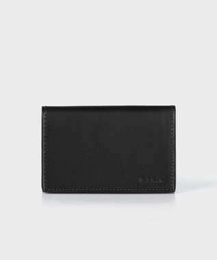 Paul Smith ベジタンストライプトリム 名刺入れ ブラック