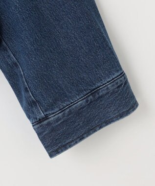 NAVE 【ReNAVE・洗える/中綿】ライトデニム ブルゾン ブルー系