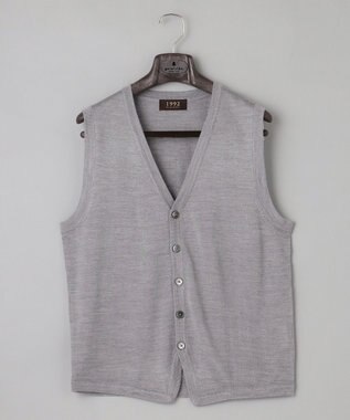 GOTAIRIKU 【ベーシックニット】ハイゲージニットベスト