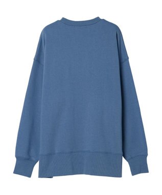 Green Parks 裏起毛ロゴプルオーバー Blue