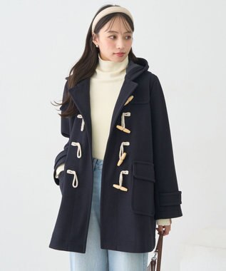 earth music&ecology ダッフルコート Navy