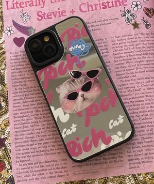 WEGO richキャットミラーiphoneケース