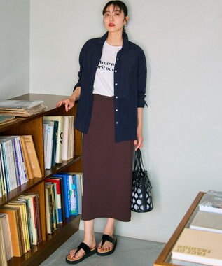 23区 【Oggi6月号掲載】Ratti ドローイング ペイズリー プリント コンビ バッグ ブラック系