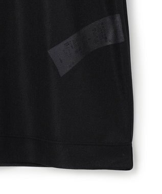 BEIGE， SELEN / リブコンビ シアーTシャツ Black