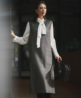 ICB L ウォッシャブルライトウール ワンピース