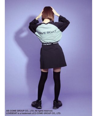 Green Parks ■別注　ＬＯＶＥ　ＢＯＡＴ　ミニスカート Black