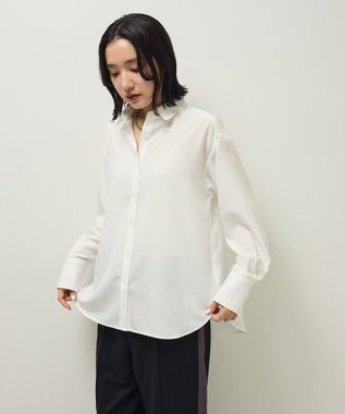 Green Parks レギュラーカラーインナーシャツ Off White