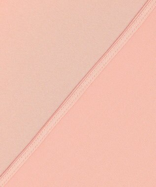 23区 L 【洗える】サテン ロングスリーブ Tシャツ ライトオレンジ系