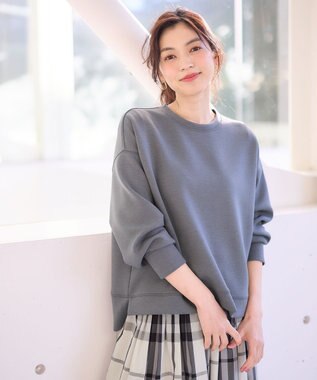 ANY 【洗濯機可】ダンボールプルオーバー チャコール