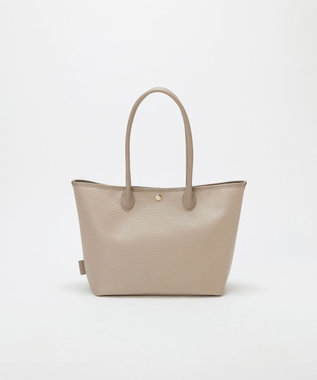 TOPKAPI 【Breath TOPKAPI】RIPPLE リプル レザーハンドル A4 トートバッグ グレージュ