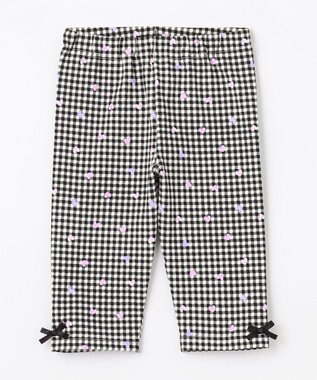 ANY KIDS 5分丈レギンス ギンガム