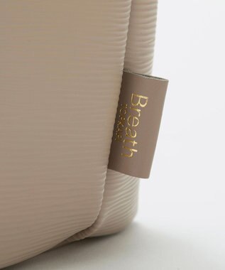 TOPKAPI 【Breath TOPKAPI】RIPPLE リプル レザーハンドル A4 トートバッグ グレージュ