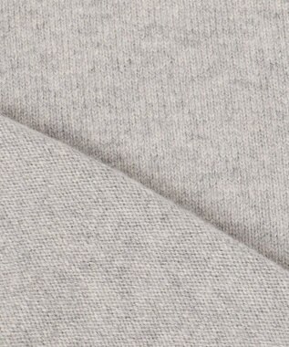 J.PRESS YORK STREET 【UNISEX】ウールカシミヤ フーディニット ライトグレー系