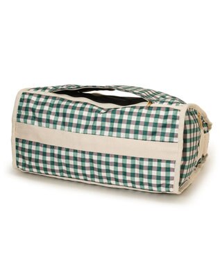 LeSportsac DELUXE MED WEEKENDER/フォレストギンガム フォレストギンガム