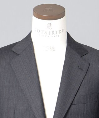 GOTAIRIKU GOLD LABEL/WEB&一部店舗限定【DORMEUIL/ドーメル】インペリアルジェイド 通年スーツ(グレー) グレー系1