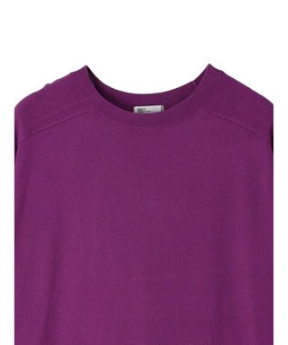 CRAFT STANDARD BOUTIQUE とてもちクルーネックニットプルオーバー Purple