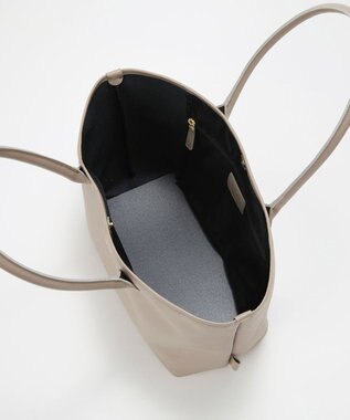 TOPKAPI 【Breath TOPKAPI】RIPPLE リプル レザーハンドル A4 トートバッグ グレージュ