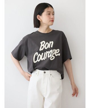 AMERICAN HOLIC Ｏｎｅ　ｗｏｒｄ　ロゴカットプルオーバー Charcoal Gray