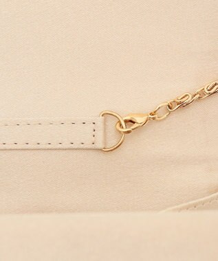 ANY SIS 【2WAY】ギャザープリーツパーティ バッグ シャンパン