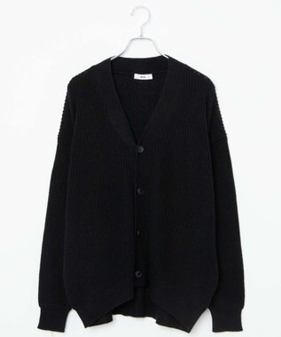 WEGO オーバーフィットカーディガン ブラック
