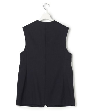 23区 【先行予約】アイアスマットストレッチ ノーカラージレ ネイビー系