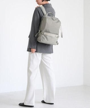 ACE BAGS & LUGGAGE W&.Day Night リッカ スクエアリュック A4サイズ 11712 ダブルアンドデイナイト ビジネスバッグ グレー
