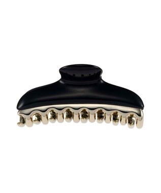 ACCA バービー クリップ Lサイズ ブラックゴールド