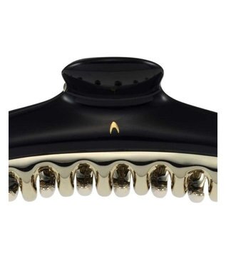 ACCA バービー クリップ Lサイズ ブラックゴールド