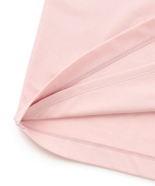 UNFILO L LAYERED FRONT Tシャツ ピンク