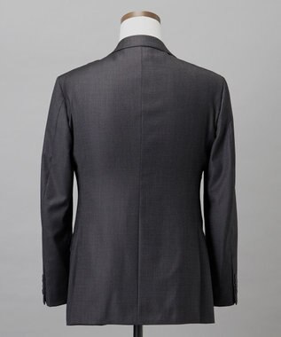 GOTAIRIKU 【Loro Piana Fabric】365 通年スーツ(グレー×格子) グレー系8