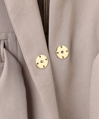 BEIGE， MARIE / ノーカラーコート Taupe