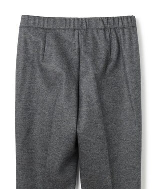 BEIGE， 【Lsize・セットアップ対応】CORBY / ウールピンタックバックサイドゴムパンツ C.Gray