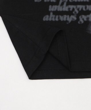 WEGO 【ユニセックス着用ITEM】ラインストーングラフィックT（SS） ブラック