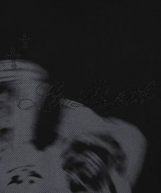 WEGO 【ユニセックス着用ITEM】ラインストーングラフィックT（SS） ブラック